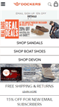 Mobile Screenshot of dockersshoes.com